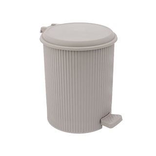 Pedal trash bin 20 L beige  Waste bins-Toilet brushes