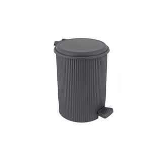 Pedal trash bin 5 L anthracite  Waste bins-Toilet brushes