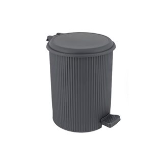 Pedal trash bin 12 L anthracite  Waste bins-Toilet brushes